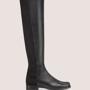 Stuart Weitzman Black 50/50 over the knee boots in box 7M